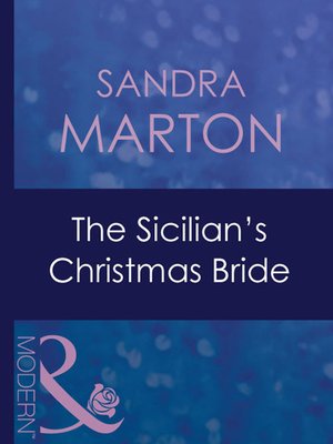 cover image of The Sicilian's Christmas Bride